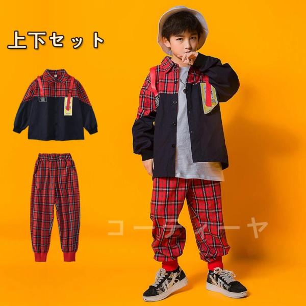 ダンス服装 体操服 JAZZ DANCE tシャツ スウェット キッズチアリーダー hiphop ヒップホップ 女の子 ステージ衣装 ダンスウェア 子供 応援団 運動会 甲子園 チアガール衣装 舞台演出服　おしゃれ　ストリート系　B系　K-...