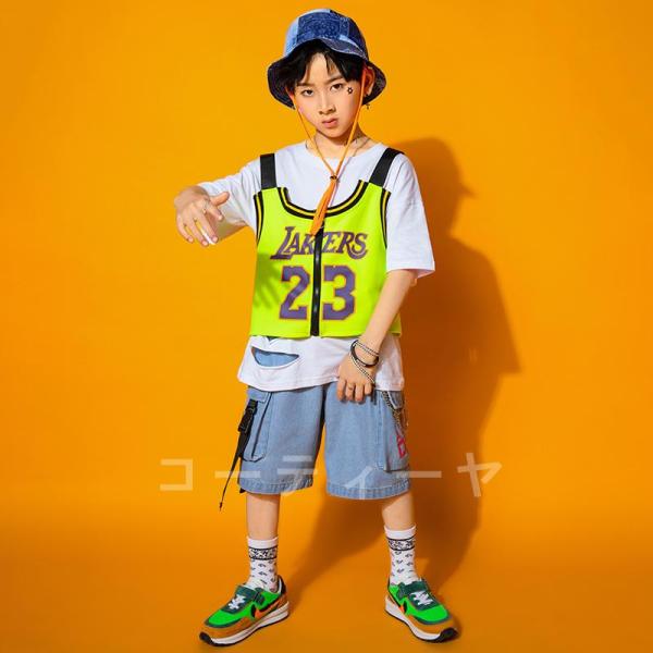 ダンス服装 体操服 JAZZ DANCE tシャツ スウェット キッズチアリーダー hiphop ヒップホップ 女の子 ステージ衣装 ダンスウェア 子供 応援団 運動会 甲子園 チアガール衣装 舞台演出服　おしゃれ　ストリート系　B系　K-...