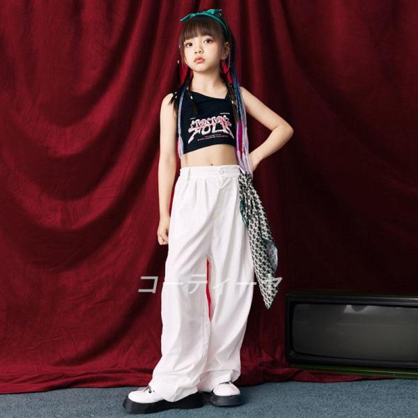 ダンス服装 体操服 JAZZ DANCE tシャツ スウェット キッズチアリーダー hiphop ヒップホップ  ステージ衣装 ダンスウェア 子供 応援団 運動会 甲子園 チアガール衣装 舞台演出服　おしゃれ　ストリート系　K-POP　韓国...