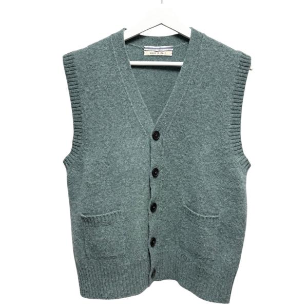Cristaseya クリスタセヤ Shetland gilet ウールベスト ジレ 24SH-SH