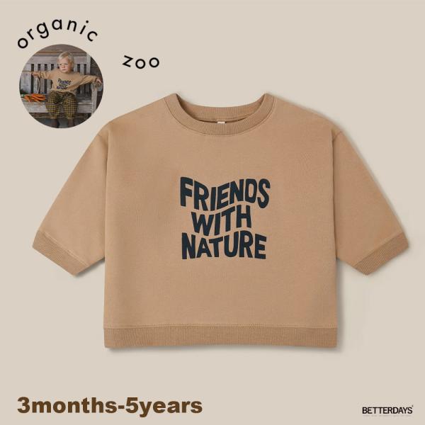 スウェット トレーナー キッズ ベビー オーガニックズー Organic Zoo