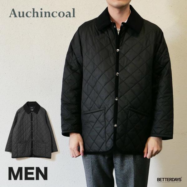 Auchincoal オーケンコール STANDARD QUILTED JACKET PD-3 Auchincoal（オーケンコール） キルティングジャケット メンズ