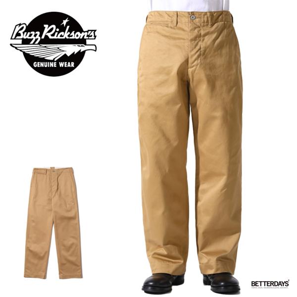 バズリクソンズ BUZZ RICKSONS チノパンツ M43035　W32 楽天市場】バズリクソンズ BUZZ RICKSON'S チノパン 1945