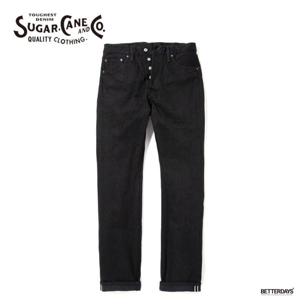 SUGAR CANE ブラックジーンズ メンズ デニム シュガーケーン タイプ3