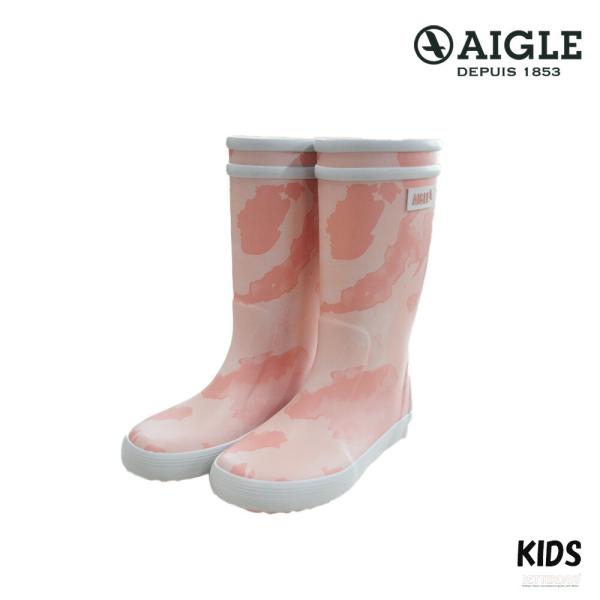 AIGLE（エーグル） 長靴 キッズ レインブーツ ロリポップ 2 プリント