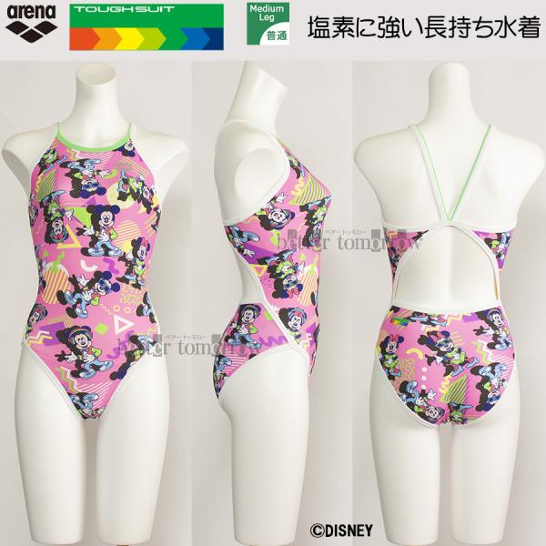 ディズニー 練習用水着 Lサイズ arena アリーナ ジュニア DIS-3052WJ【DISNEY】 タフスーツ 練習