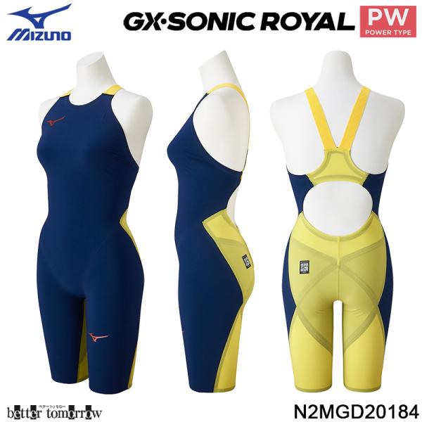 チビ！ミズノ　レディース　競泳水着　S 未使用.タグ付き！ MIZUNO（ミズノ） 競泳水着 レディース N2MGD20184 エステートネイビー