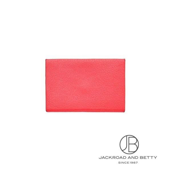 HERMES エルメス カルヴィ ヴェルソ カードケース ローズテキサス  