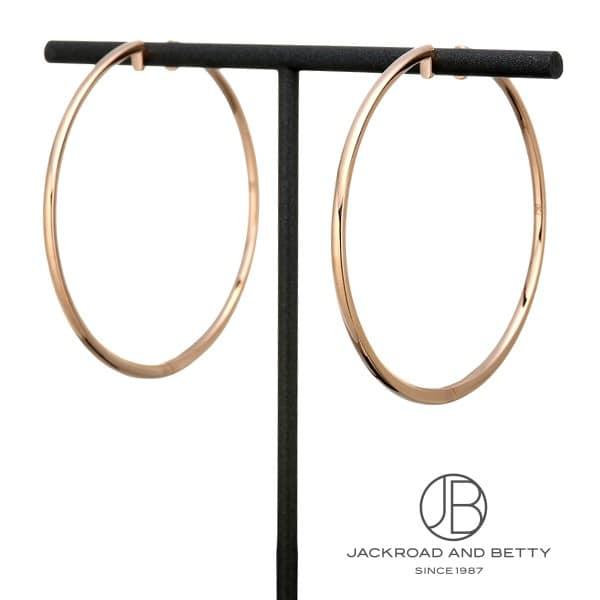 ノーブランド NO BRAND K18 フープ ピアス EH0034 RXX15A 新品