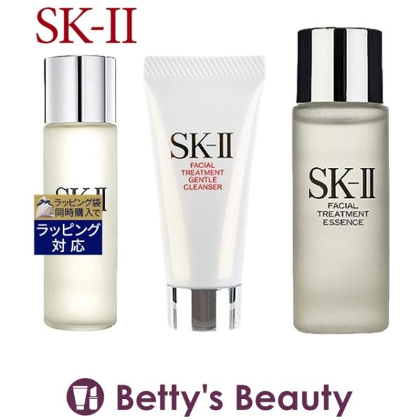 ◇ブランド：エスケーツー（SK-II SK2） SKII ◇商品名：ピテラベーシックケア 3点セット/FT エッセンス 30ml  ＋ FTジェントルクレンザー 20g  ＋ FT エッセンス 75ml Facial Treatment E...