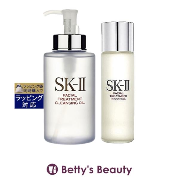 SK2 ピテラベーシックケア 2点セット/FT クレンジングオイル 250ml  ＋ FT エッセンス 3...