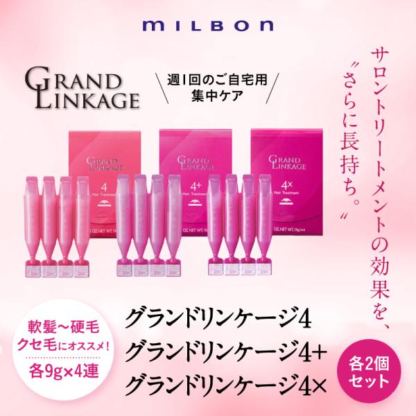 MILBON ミルボン グランドリンケージ4 シリーズ 9g×4連 2 MILBON ミルボン グランドリンケージ4 シリーズ 9g×4連 2