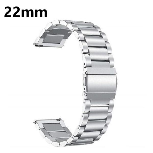 ●ヤフショ内 スマートウォッチ 22mm 交換 ベルト ランキング 第1位※2025年8月現在クイックリリース ストラップバネ棒外し不要で簡単に交換ができます。高級感あるステンレス素材ビジネスやフォーマルにかっこいい幅2.2cm×長さ17....