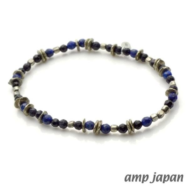 嵐 櫻井翔さん着用 アンプジャパン Amp Japan ラピスラズリ ブルーゴールドストーン ブレスレット 19cm メンズ レディース アクセ Amp 11ahk 670 Beyond Cool 通販 Yahoo ショッピング