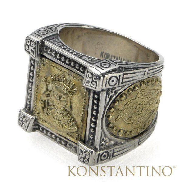 福山雅治さん ブラッドピット 愛用 ブランド コンスタンティーノ Konstantino シルバー ブロンズリング 指輪 人気 メンズ Dkj494 300 Beyond Cool 通販 Yahoo ショッピング