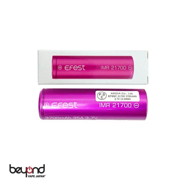 Efest IMR21700 3700mAh 電子タバコ ベイプ