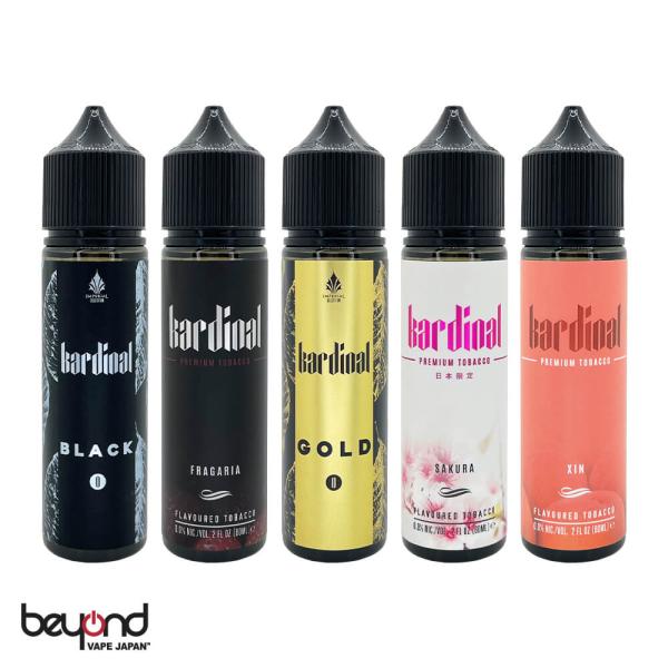 【Kardinal】全5種［60ml］カーディナル タバコ / メンソール有or無 / フルーツ / マレーシア 電子タバコ リキッド VAPE
