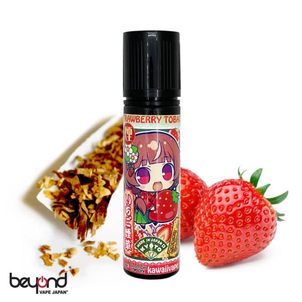 電子タバコ リキッド Kawaii Vape PREMIUM いちご煙草 60ml 苺 タバコ 国産 日本製 カワイイベイプ プレミアム オーク樽 甘酸っぱい VAPE ベイプ