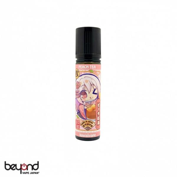 【Kawaii Vape】ピーチ紅茶［60ml］/ 国産ブランド 電子タバコ Vape E-Liquid peach tea made in japan 京都 最新 送料無料【レビューで300円クーポン】