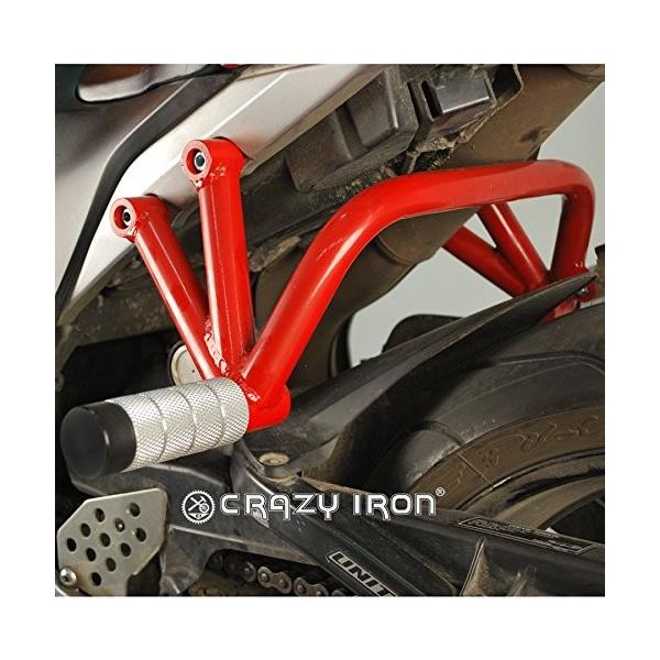 ホンダ CBR600RR 2007-2012 リア スタントケージ ガード CRAZY IRON