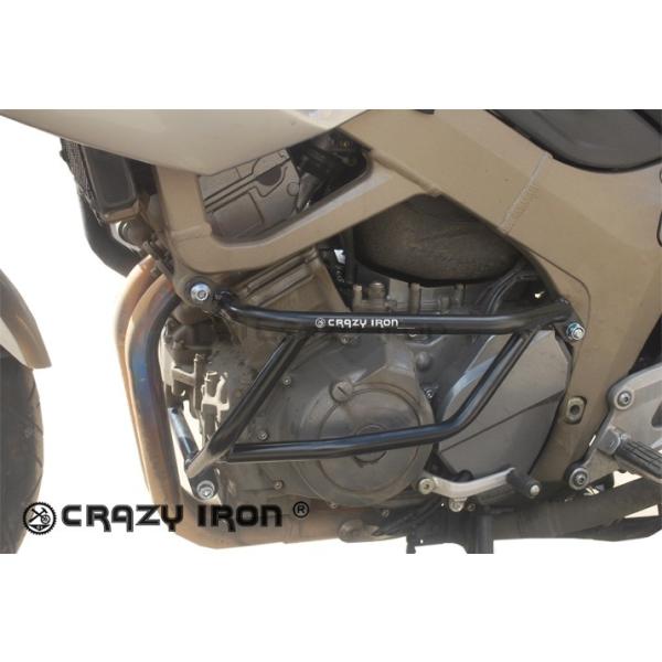 TDM900 エンジンガード スタントケージ クラッシュバー スライダー