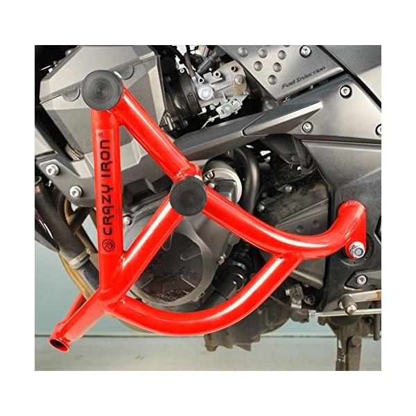GWK[h Z750 2007-2012 Z1000 2007-2009 NbVo[ XC_[ JTL engine guard CRAZY IRON [As/[J[]
