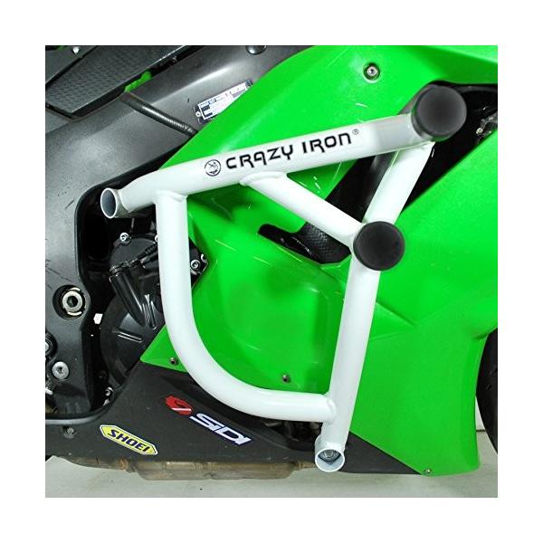 エンジンガード ZX-6R 2007-2008 クラッシュバー スライダー