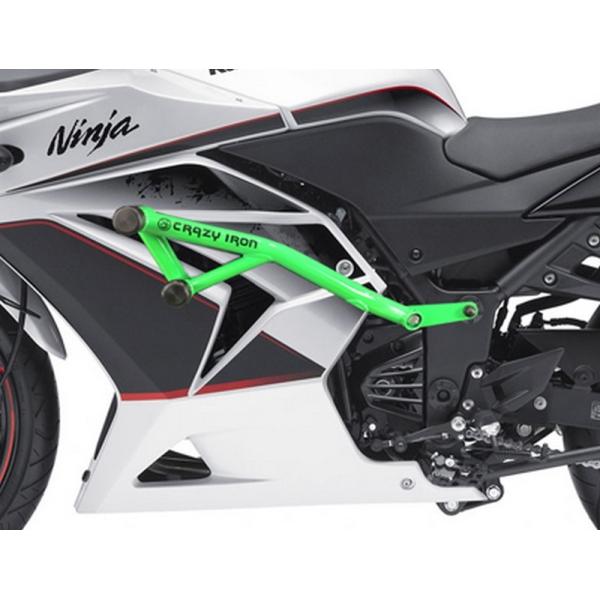 JTL NINJA jW 250R 2008-2012 NbVo[ GWK[h XC_[ X^gP[W [X[ CRAZY IRON [As/[J[]