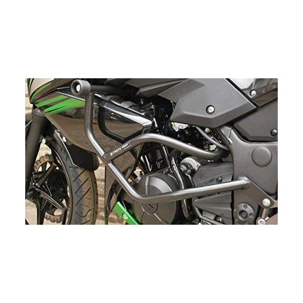 エンジンガード Z250 Z300 クラッシュバー スタントケージ エンジンガード Z250 Z300 クラッシュバー スタントケージ
