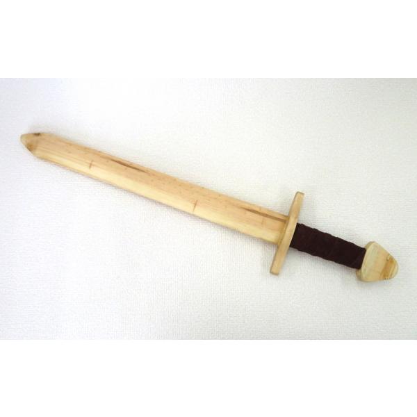 木製 ショートソード 木剣 片手剣 練習用 トレーニング ナイト