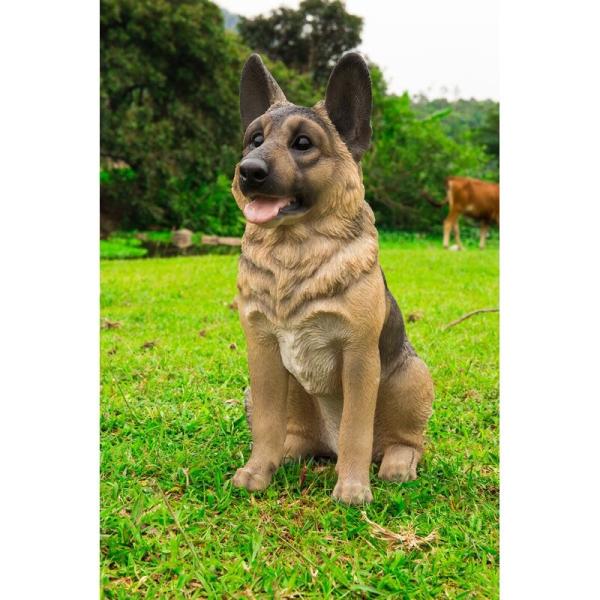 【美品】犬　シェパード　陶器　置物　インテリア　工芸品　美術品　A2790 楽天市場】シェパード 置物の通販