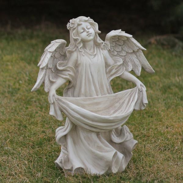 天使の置物 妖精 置物 ミニ ガーデンオーナメント エンジェル 彫刻 かわいい ガーデンウィングスエンジェル ケルビムの彫刻 贈り物 庭の彫像 樹脂製  天使置物 装飾品 守護天使