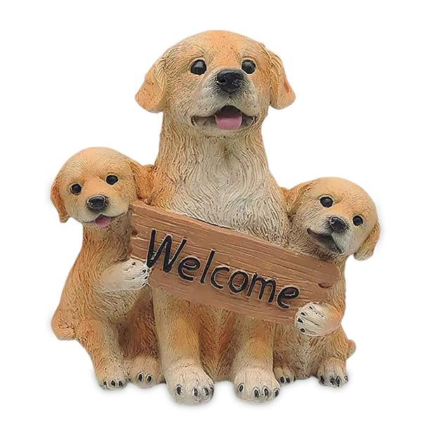 ゴールデンレトリバー　ウェルカムオブジェ ゴールデンレトリバー ウェルカムオブジェ ゴールデンレトリバー