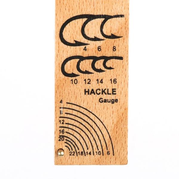 フライタイイング ハックルガイド Fly tying Hackle Gauge 1個 フライタイイング ハックルガイド Fly tying Hackle Gauge 1個