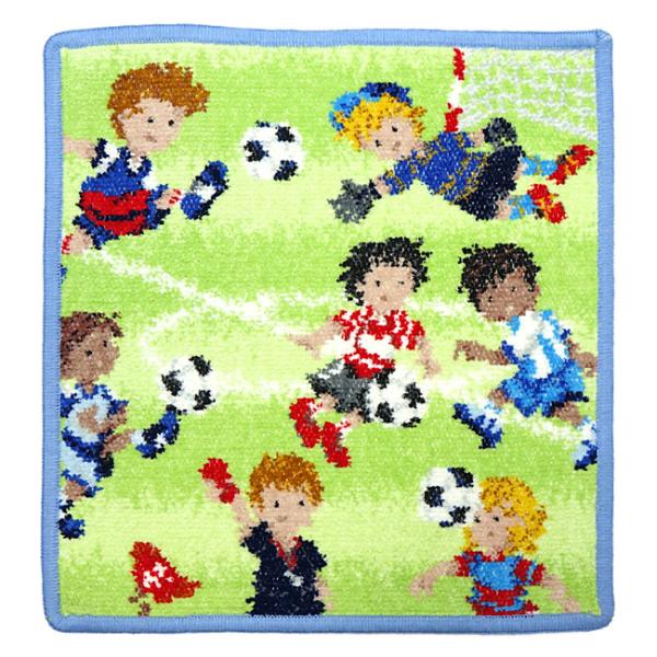 FEILER フェイラー Soccer 【25cm】 ハンカチ ハンドタオル サッカー