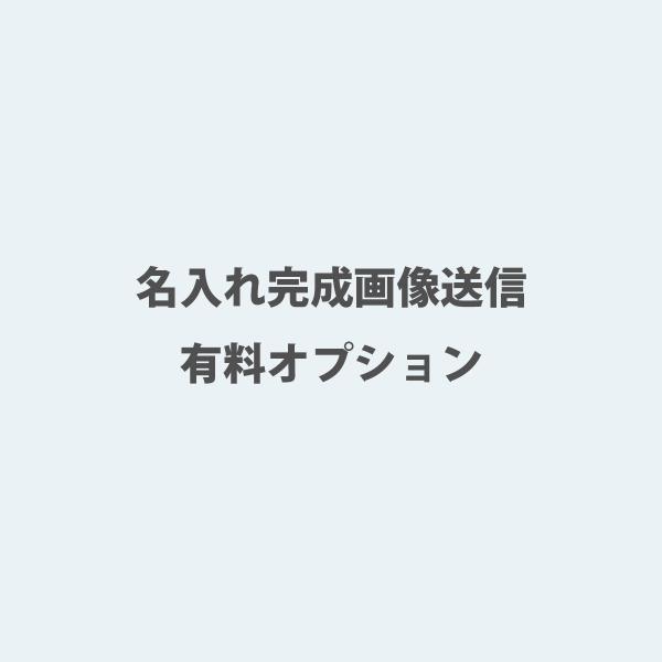名入れ完成画像送信 有料オプション