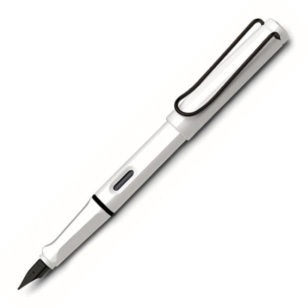 LAMY ラミー L19WTB-EF L19WTRB-F サファリ 万年筆 ホワイト ブラッククリップ