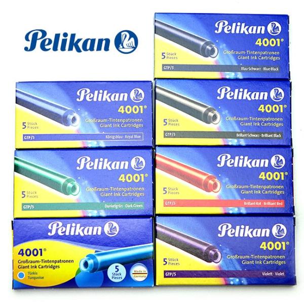 Pelikan GTP/5 カートリッジインク 5本入り 8色 ペリカン