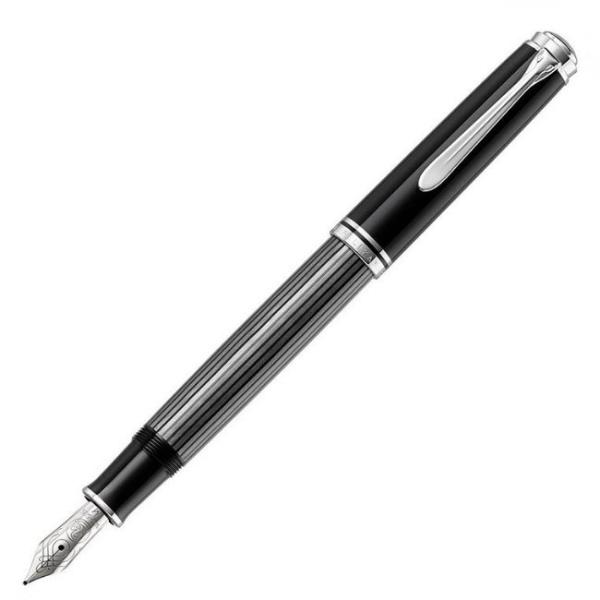 Pelikan(筆記具) Pelikan Souveran 万年筆 M405 黒縞 ブラック Pelikan(筆記具) Pelikan Souveran 万年筆 M405 黒縞 ブラック