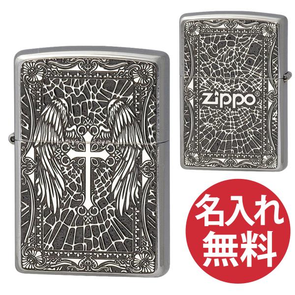 zippo ジッポ ジッポー 2MPP-Cross GY WN & Paint グレー 200 フラットボトム メタルペイントプレート zippoレギュラー クロス 十字架
