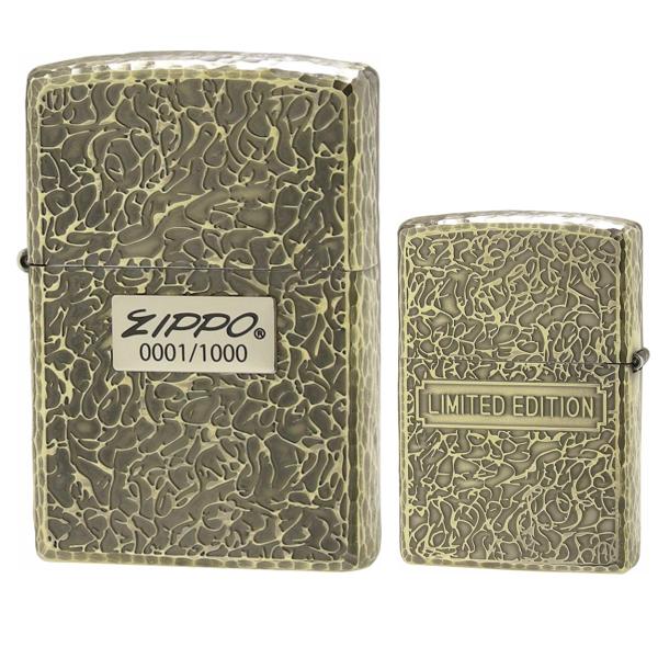 zippo ジッポ ジッポー 3Side Leutor LE (BO) Brass Oxidized シルバー ロゴ メタル リューター ブラス zippoレギュラー 【名入れ不可商品】