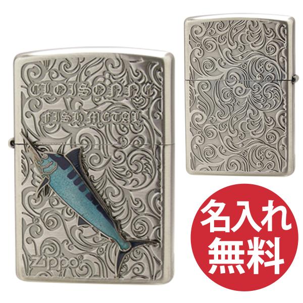 zippo ジッポ ジッポー Vintage Cloisonne Fish Metal カジキ 梶木 ビンテージ 本七宝 フィッシュメタル 魚 zippoレギュラー