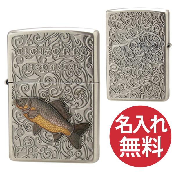 zippo ジッポ ジッポー Vintage Cloisonne Fish Metal コイ 鯉 