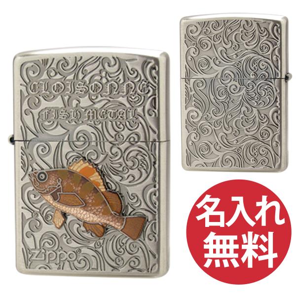 zippo ジッポ ジッポー Vintage Cloisonne Fish Metal メバル 眼張 ビンテージ 本七宝 フィッシュメタル 魚 zippoレギュラー