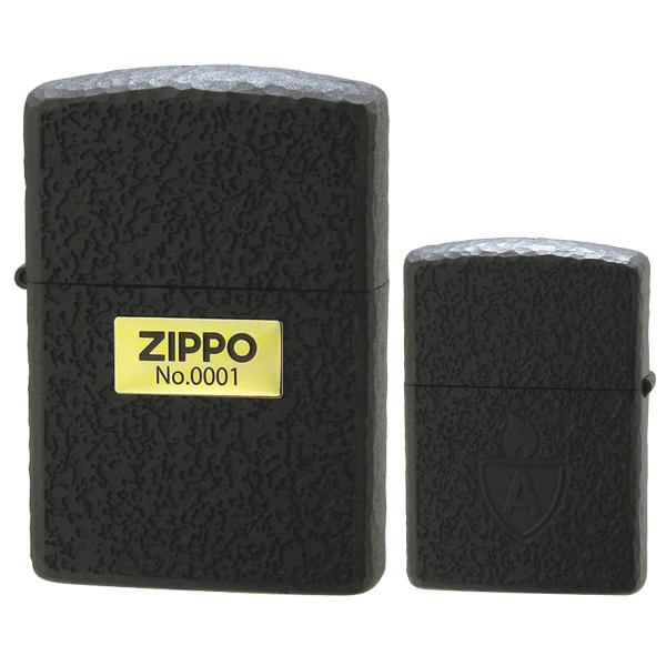 zippo ジッポ ジッポー M・3Side Leuter DB (G) ゴールド ロゴ メタル リューター ディープ ブラック アーマーケース 【名入れ不可商品】
