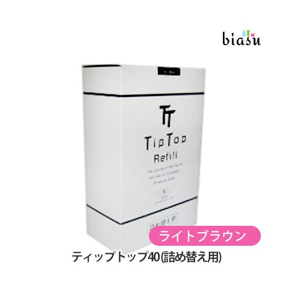 (�l�֗p) �e�B�b�v�g�b�v40 NO.3 ���C�g�u���E�� 80g (20g�~4��) (��180-240��) �A�����p�E�_�[ Tip Top  (���[����L)(�������K�i) (�[������) ���i�摜