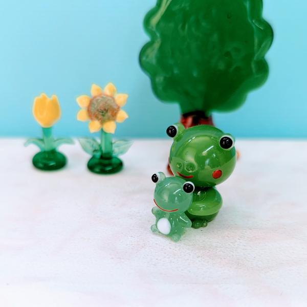 パオパオ　ガラス細工　ミニチュア biburo_t-490