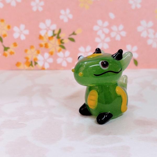 小さなドラゴンセット　ガラス細工 小さなドラゴンセット ガラス細工 小さなドラゴンセット ガラス細工