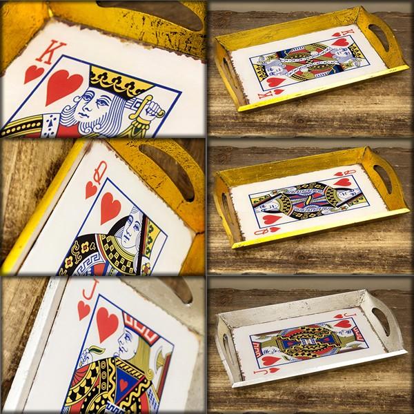 Jqk Wood Box ジャック クイーン キングをモチーフ トランプ ディスプレイトレー Nh7375 送料無料 Nh7375 Bic Shop 通販 Yahoo ショッピング