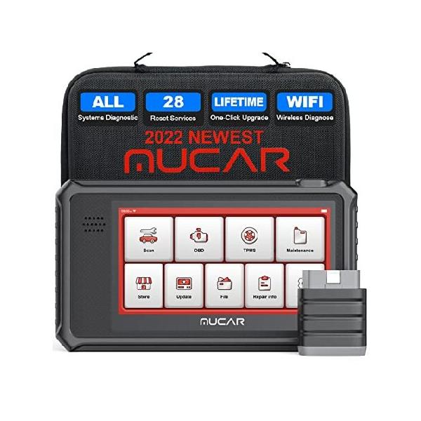Mucar OBD2 Scanner,2022 Newest VO6 OE-Level All Systems with 28